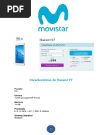 Características de Huawei Y7