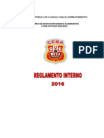 2016 - Reglamento Interno CEBA JAE