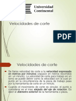 Velocidad de Corte 7