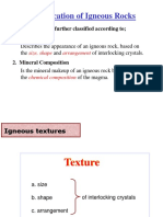 Classification of Igneous Rocks