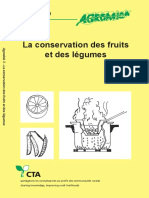 Agrodok 03 La Conservation Des Fruits Et Des Légumes PDF