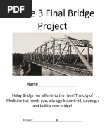 Grade 3 Final Bridge Project: Name