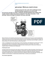 Self-Priming Centrifugal Pumps What You Need To Know PDF