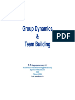 Group Dynamics Group Dynamics & & Team Building Team Building