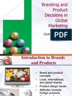 Branding and Product Decisions in Global Marketing