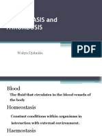 Hemostasis and Thrombosis