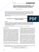 El Caso Del Derrame de Mercurio en Choropmapa - Rev. Mdica de Percy Ruiz Castañeda