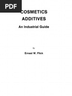 Cosmetics Additives - An Industrial Guide (1991)