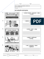 F. Make One Sentence Each Using The Words Given.: B6DT2E1: Able To Construct Declarative Sentences