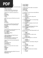 MCQ English Literature