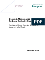 Provision of Road Restraint Systems On Local Authority Roads 17 Oct 2011