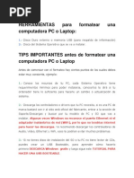 HERRAMIENTAS para Formatear Una Computadora PC o Laptop