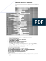 Examen Final de Ciencia