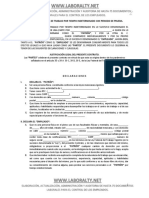 Contrato Individual de Trabajo Por Tiempo Indeterminado Con Periodo de Prueba