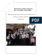 Organic Electronics For A Better Tomorrow PDF