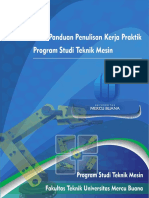 Panduan Laporan Kerja Praktek Teknik Mesin UMB-Final