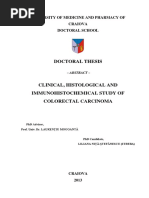 Clinical Histological and Immunohistochemical Study of Colorectal Carcinoma