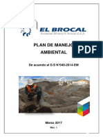 Plan de Manejo Ambiental 2017 Rev 0 (26.03.17)