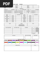 Pokémon Character Sheet Owner:: Attributes