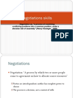 Negotiation Skill