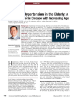 Managing Hypertension in The Elderly:: A Common Chronic Disease With Increasing Age