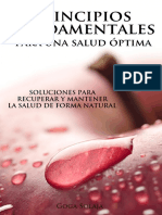 Principios Fundamentales para Una Salud Optima