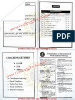 Structural Analysis Ace Academy Gate Material - CivilEnggForAll PDF