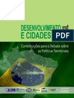 BITOUN, Jan - MIRANDA, Lívia (Orgs) - DESENVOLVIMENTO E CIDADES NO BRASIL - CONTRIBUIÇÕES PARA O DEBATE SOBRE AS POLÍTICAS TERRITORIAIS PDF