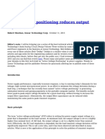 Active Voltage Positioning Reduces Output Capacitors