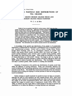 Unfolding Particle Size Distributions of Tea Grades: Ft. 43, & A), A Printed in Ceylon