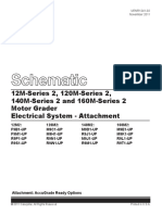 12M-Series 2, 120M-Series 2, Electrical System - Attachment Motor Grader 140M-Series 2 and 160M-Series 2