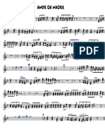 AMOR DE MADRE - Trumpet in BB 1 PDF