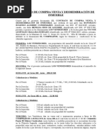 Contrato de Compra Venta de Derechos y Acciones de