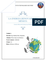 U4-La Energia Renovable en Mexico