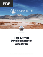 Codeship Test-Driven Development For JavaScript-1