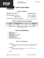 IonX Portable Electrode Solution MSDS MCM
