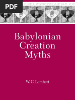 Babylonian Creation Myths