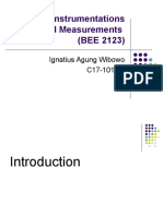 Electrical Instrumentations and Measurements (BEE 2123) : Ignatius Agung Wibowo C17-101-09