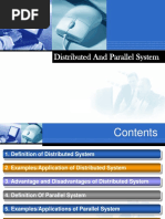 Distributed and Parallel System: Company