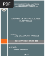 Informe Parcial de Instalaciones Eléctricas