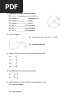 Organização e Tratamento de Dados + Revisões