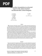 20 Hydrocarbon Accumulation in An Inverted Segment of The Andean Foreland, San Bernardo Belt, Central Patagonia