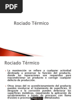 Rociado Termico - Metalisado