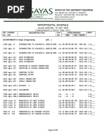 Departmental Schedule, 2nd Sem 2017-2018