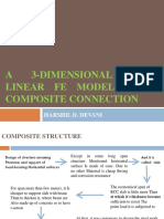 Introduction To Fe Modeling of Composite Beam To CFST Column Connection - Phase - 1