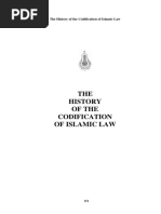 The History of The Codification of Islamic Law