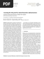 Assessing The Risk Posed by Natural Hazards To Infrastructures