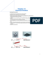 Ders 14 Chemical Kinetics PDF