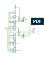 Schematic of 4 Way Set Associative Cache With LRU