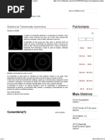 Sistema de Transmissão Automotiva